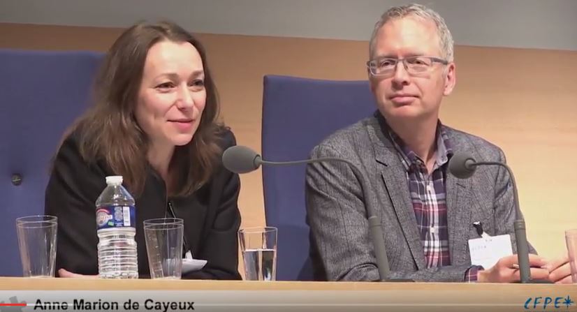 Colloque CFPE enlèvement parentaux, la médiation en France" Intervention d'Anne Marion de Cayeux